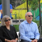 Inauguration de la place Iona-Monahan dans le district St-Sulpice, d'Ahuntsic-Cartierville