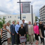 Inauguration de la place Iona-Monahan dans le district St-Sulpice, d'Ahuntsic-Cartierville