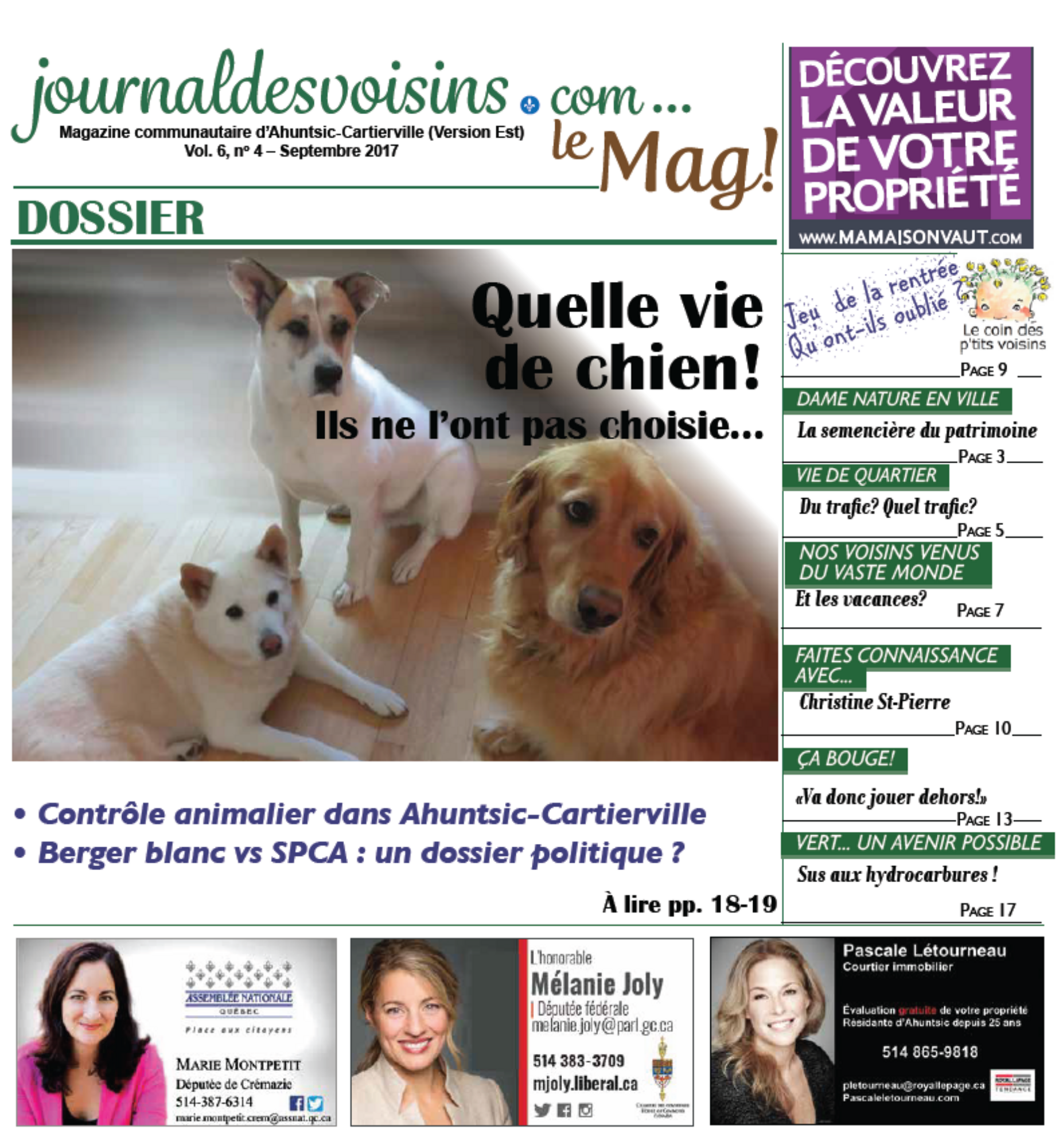 Page une du jdv est 201709