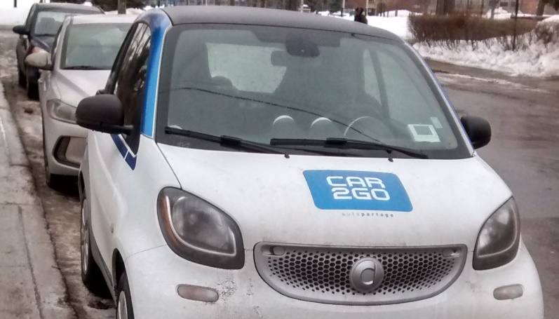 Car2Go dans Villeray_Photo Philippe