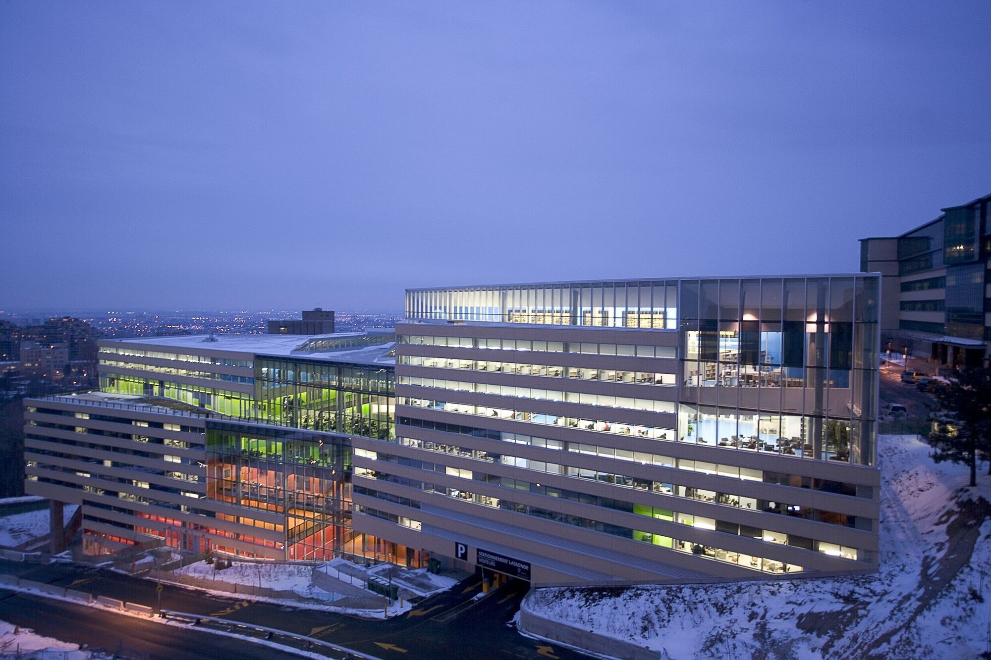 Exterior Lassonde Buildings
