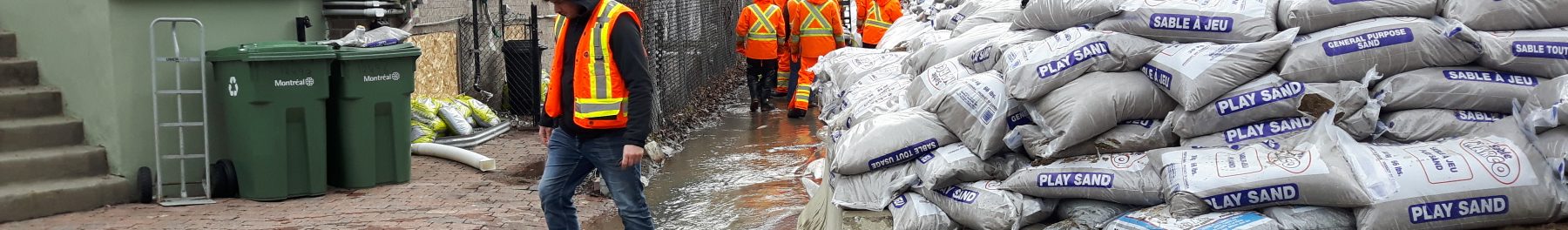 Inondations 2019 (Photo : jdv - Christiane Dupont) Ahuntsic Cartierville Montréal