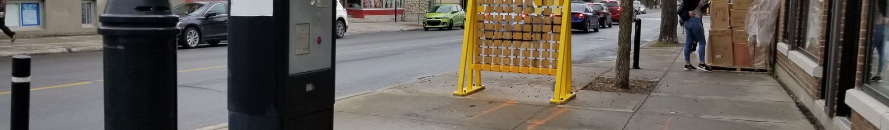 Parcomètre stationnement Ahuntsic-Cartierville