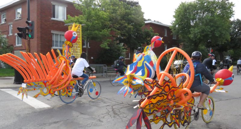 Cyclovia 2019 sur la Promenade Fleury (Photo : jdv - Philippe Rachiele) Ahuntsic Cartierville Montréal