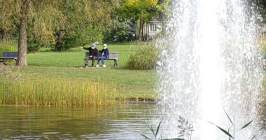 Parc Ahuntsic fontaine jeux d'eau automne PR (3)