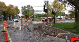 Saillies de trottoir rue Louisbourg Phtoto PR (1)