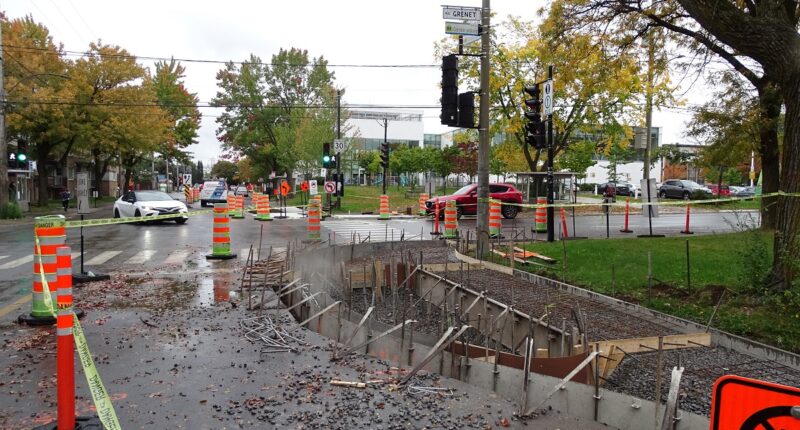 Saillies de trottoir rue Louisbourg Phtoto PR (1)