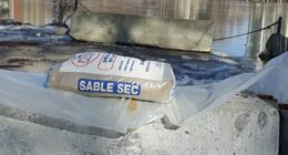 Barrage rue Notre-Dame-des-Anges Rivière des Prairies le 30 mars 2021 PR