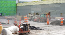 Le chantier du Complexe Crémazie. Les résidants ne sont pas au bout de leur peine car la fin des travaux est prévue pour le début de l’année 2022.