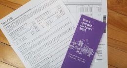 compte de taxes 2022