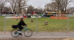 Travaux parc Ahuntsic