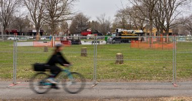Travaux parc Ahuntsic