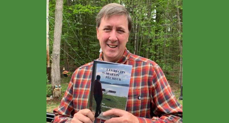 Martin Fecteau et son livre
