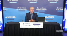 Dr Luc Boileau, directeur national de santé publique