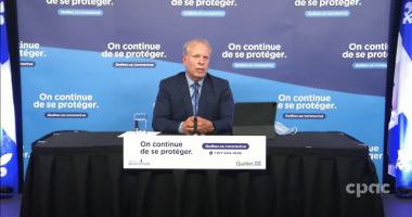 Dr Luc Boileau, directeur national de santé publique