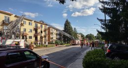 Incendie 1600 rue Sauvé Est
