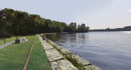 Hydro-Québec envisage un nouvel aspect du parc Louis-Hébert avec l'enrochement en paliers