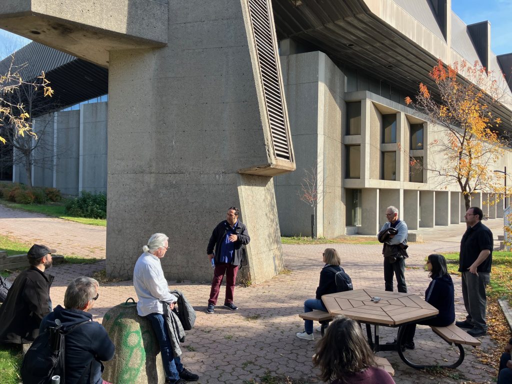 Visite guidée du Domaine Saint-Sulpice avec Stéphane Tessier octobre 2022 (Photo : AM Parent)