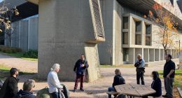 Visite guidée du Domaine Saint-Sulpice avec Stéphane Tessier octobre 2022 (Photo : AM Parent)