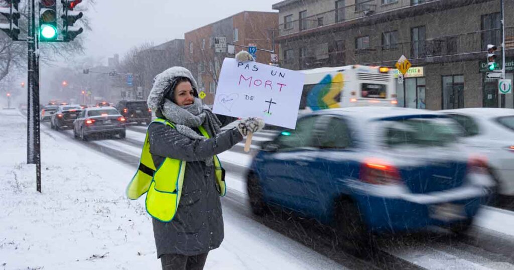 Mariia Legenkivska marche