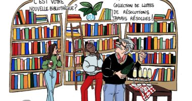 Caricature jour de l'An 2023