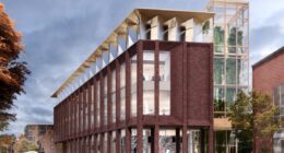 La bibliothèque Cœur Nomade vue de l'extérieur