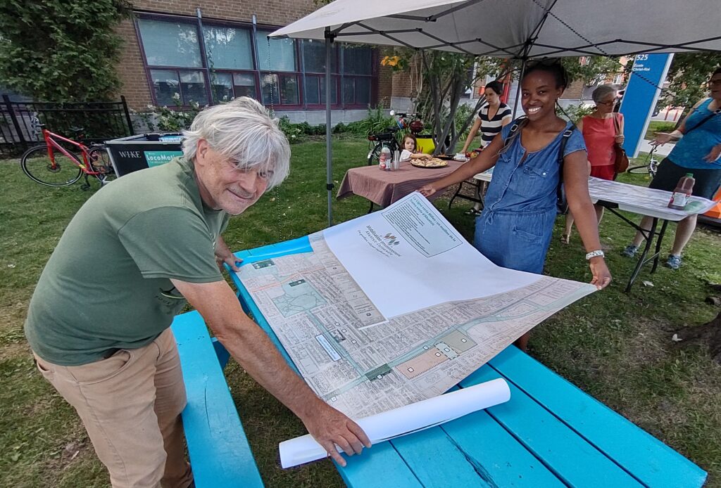 Ligne verte Millen. Jacques Lebleu et Angélique