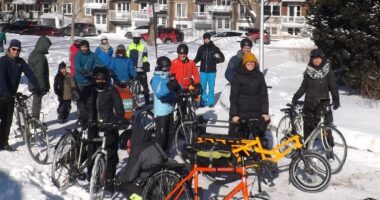 Vélo d'hiver sortie