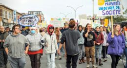 marche manifestation pauvreté ahuntsic solidarité