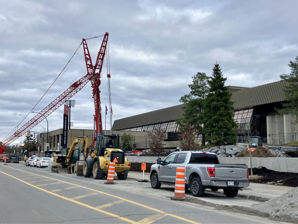 Claude-Robillard chantier