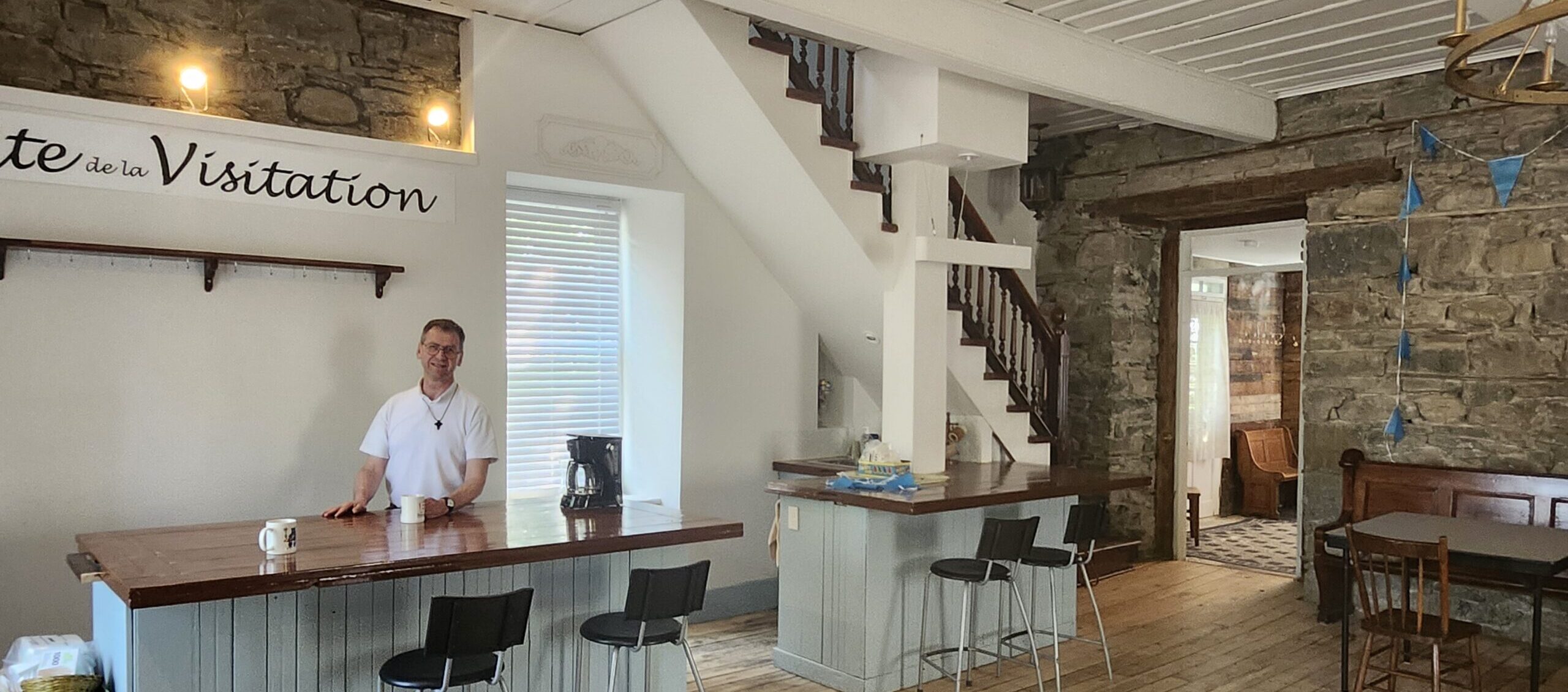 Intérieur de la Halte de la Visitation