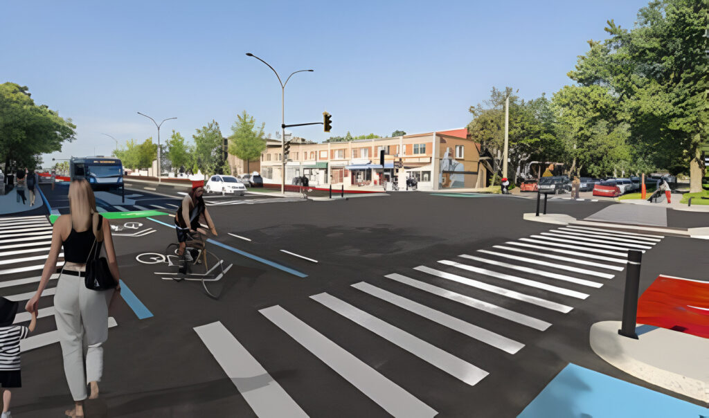 Le boulevard Henri-Bourassa tel qu'imaginé.