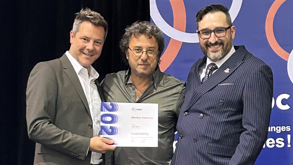 Fabien Ménard enseignant collège Ahuntsic