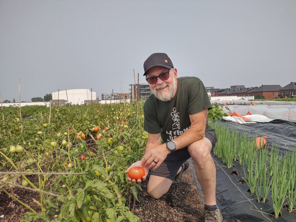 Réal Migneault Ferme de rue agriculture urbaine IGA Duchemin