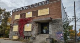 Le bâtiment vacant au 745, boulevard Crémazie Est Fantômes Urbain