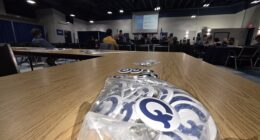 L'assemblée générale de circonscriptions du PQ à Ahuntsic-Cartierville s'est tenue au Centre social des cols bleus de Montréal.