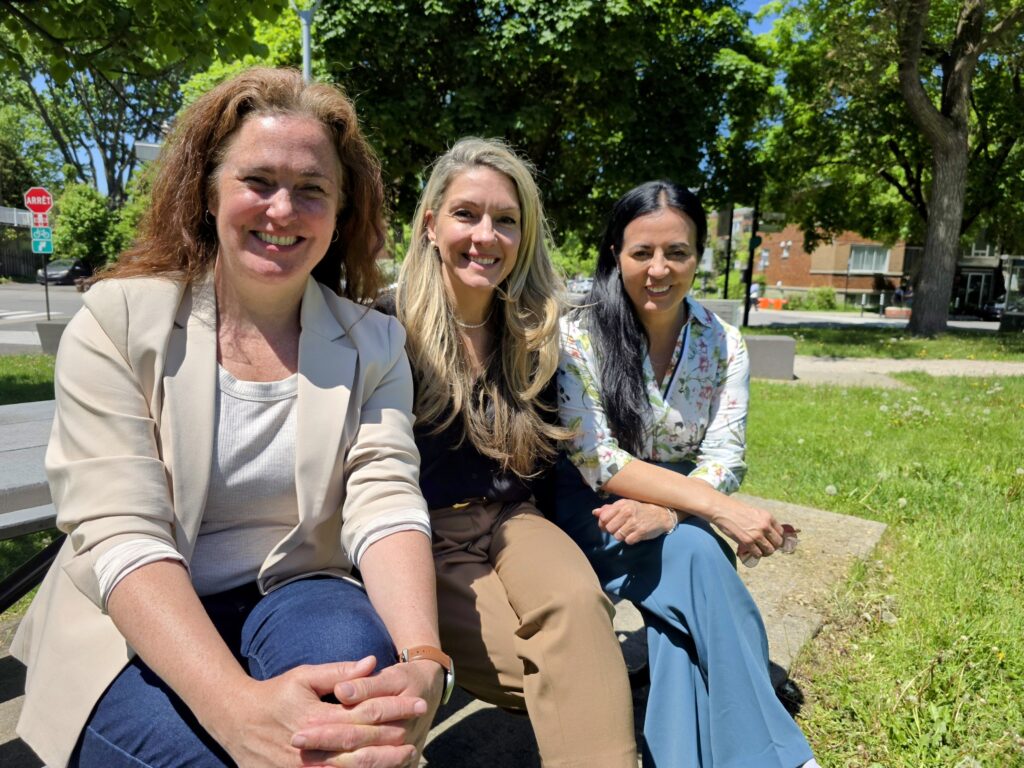Candidates Ensemble Montréal, Maude Théroux-Séguin, Effie Giannou. Soraya Martinez Ferrada 