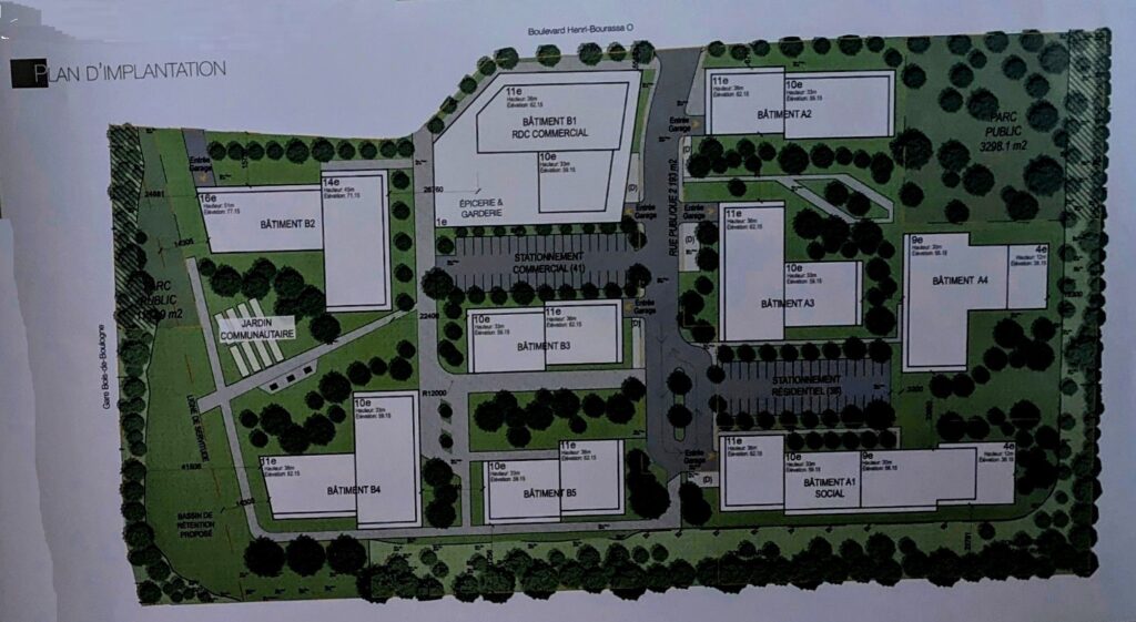 Photo plan projet Loblaws