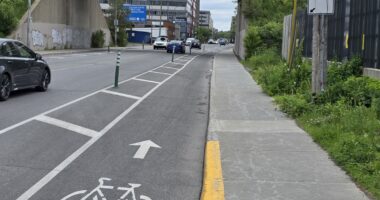 Piste cyclable District central