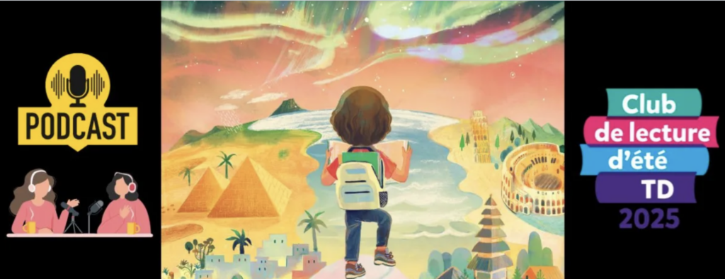 L'atelier accueilli par la Bibliothèque Cartierville est organisé en partenariat avec le Club de lecture d'été TD