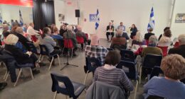 Conférence politique d'immigration du Parti québécois Collège Ahuntsic.
