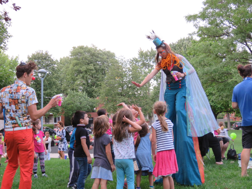 Fête FLO, parc Tolhurst, Ahuntsic, Ahuntsic-Cartierville