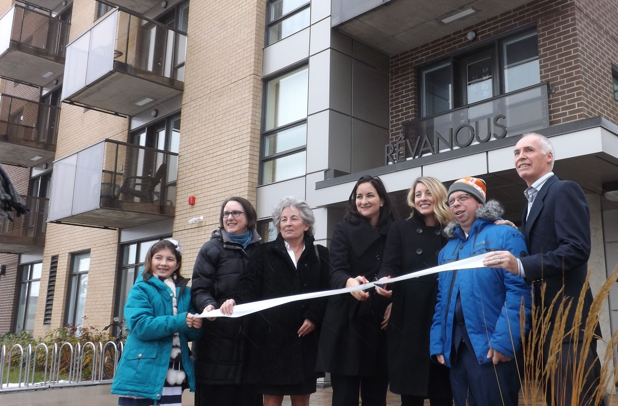 Inauguration de la maison Rêvanous (Photo : Philippe Rachiele)
