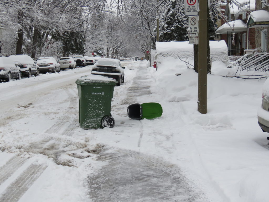 Chutes neige glace déneigement