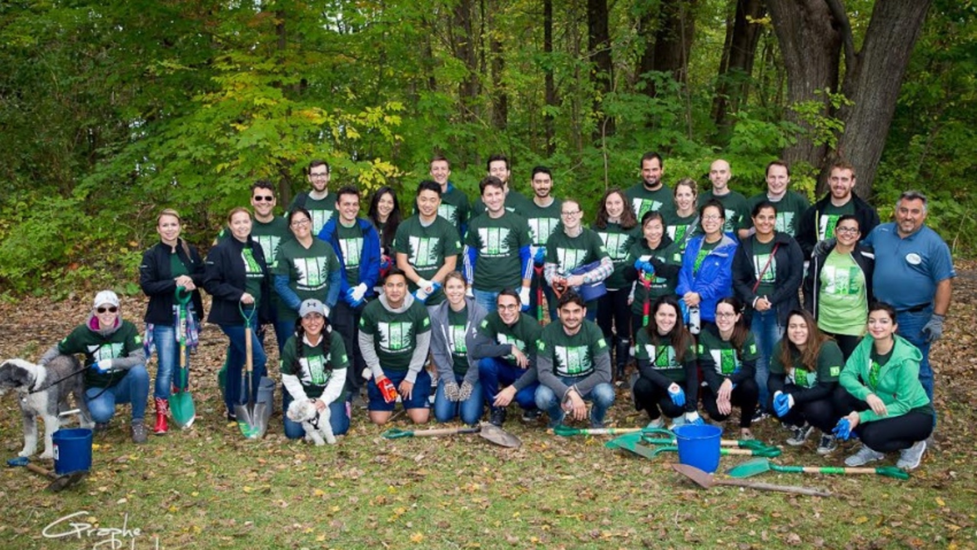 Plantation arbres Parc des Bateliers - TD