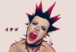 La jeune artiste puise son inspiration dans plusieurs courants artistiques. (Photo – gracieuseté Marianne locas-Ouimet)