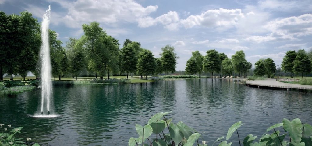 Étang parc Ahuntsic premier projet